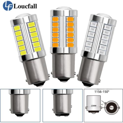 LED Car Tail Bulb 1156 BA15S P21W 1157 P21/5W BAY15D BAU15S PY21W Brake Lights Reverse Lamp Auto Led Turn Signal Lights