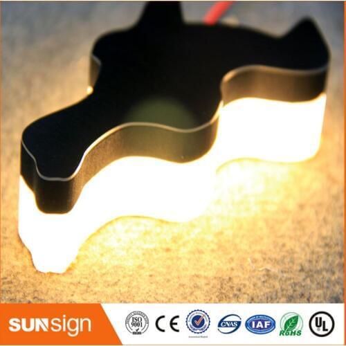 Led backlit outdoor signage Illuminated Full Color Outdoor Backlit Led Sign