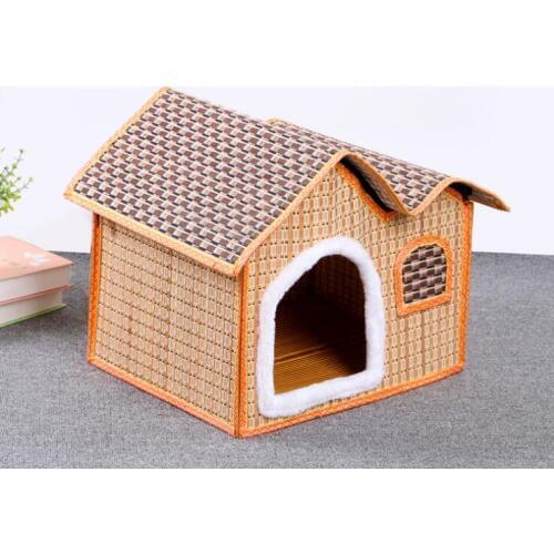 Spring and summer dogs house roof nest mouth stuffed spot provide pet supplies can unpick and wash wholesale free shipping HK79