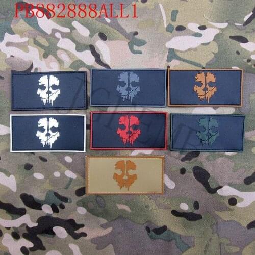 Ghosts Morale Military Embroidery Patch