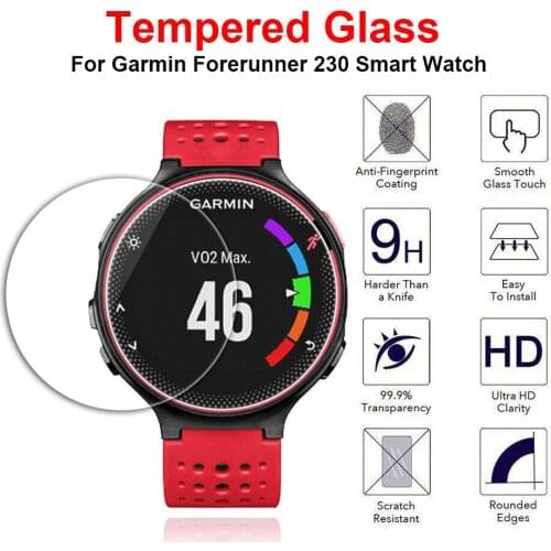 3PCS Screen Protective Film for Garmin Forerunner 230 Tempered Glass Screen Protector Film For Garmin Forerunner230 Smart Watch