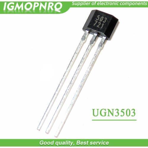 100PCS UGN3503UA UGN3503U UGN3503 503 TO92 Hall Sensor New Original Free Shipping