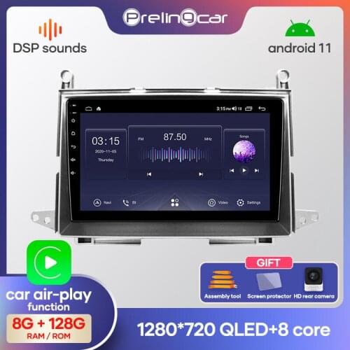 Prelingcar For TOYOTA Vista venza Car Radio stereo Multimedia Video Player Navigation GPS Android 10.0 DSP dashboard