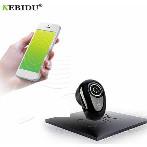 Kebidu S650 Mini Bluetooth Earphone Wireless Sporting In-Ear Earphone with Mic Bluetooth 4.1 for iPhone Samsung Xiaomi HUAWEI