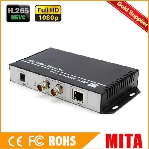 HD H.265 SDI hd encoder for Live Broadcast with UDP TCP