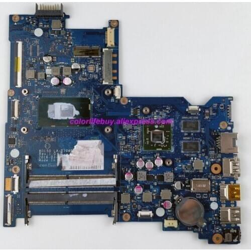 Genuine 860173-601 860173-001 LA-D704P w I7-6500U CPU w 216-0864032 GPU Laptop Motherboard for HP 15-AY Series Notebook PC