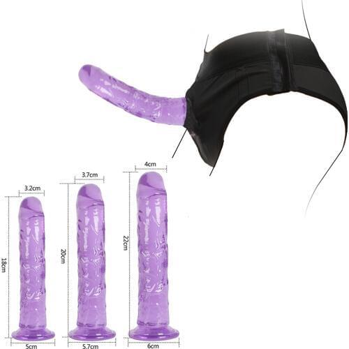Soft Jelly Dildo Anal Butt Plug Realistic Penis Strong Suction Cup Dick Toy for Adult G-spot Orgasm Sex Toys for Women Lesbian