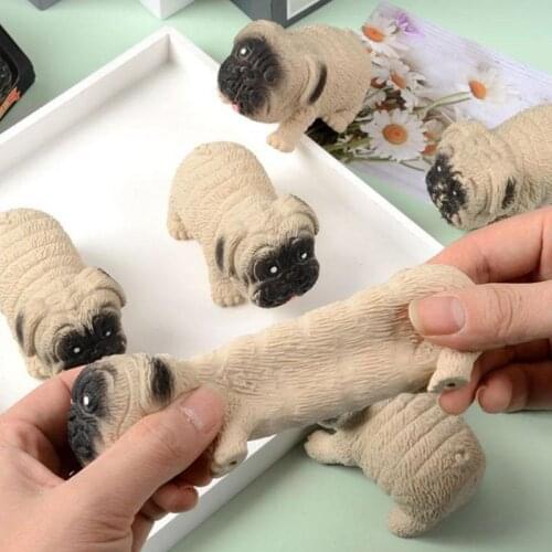 Novelty Terra Lale Pug Kneading Decompression Toys Childrens Creative Vent Stretching Kneading Toys