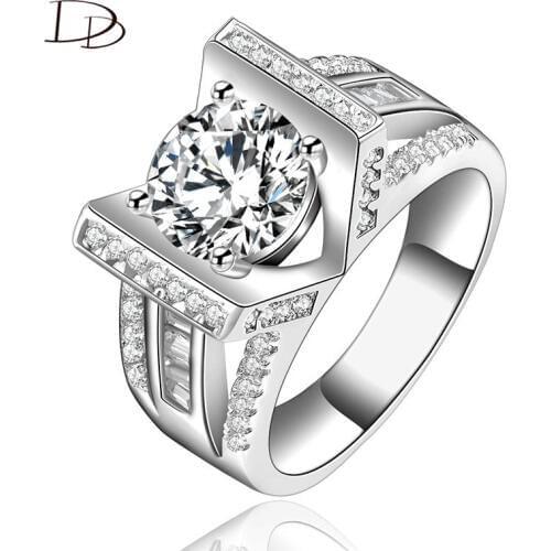 Wedding engagement Rings for women lady Jewelry luxury female mood ring Anel bague Feminino bijoux Accessories DD145