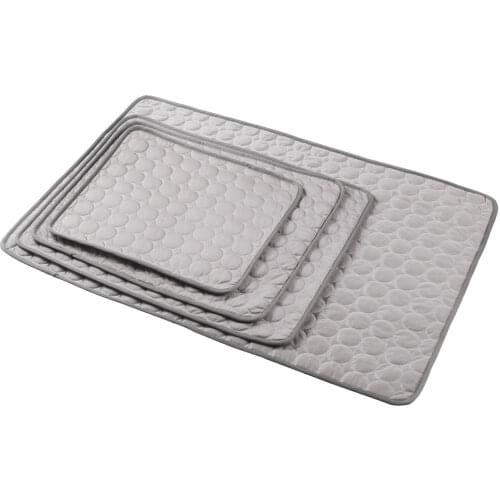 Dog Cooling Mat Summer Pad Mat For Dogs Cat Breathable Blanket Cats Pet Pad Washable Blanket Dogs Car Seat Cover Summer Pad Mat
