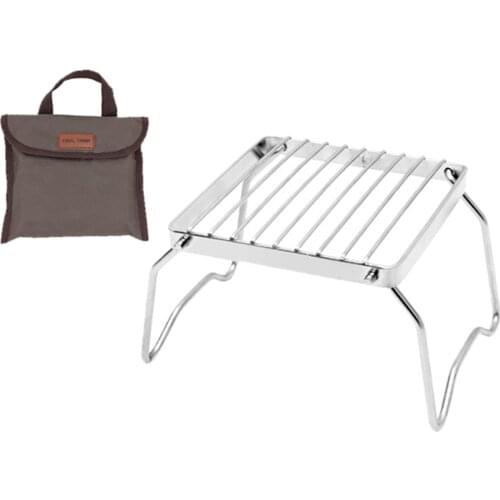 Outdoor Portable Camping Picnic Mini Foldable Barbecue Grill BBQ Cook Rack