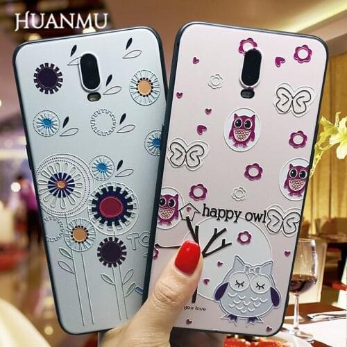 Embossed Cute Cartoon Anti-fall Pink Owl Phone Case Elephant Rabbit Phone Cases for HUAWEI for HuaweiP30/40 Pro Mate30/40 Pro