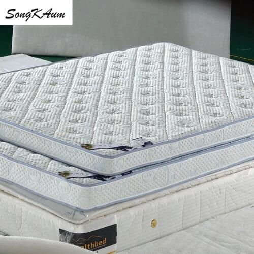 SongKAum Cute animal Natural latex Mattresses single student dormitory Tatami Foldable Double home Memory foam Mattress