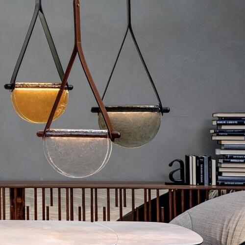 Modern simple restaurant dining bar Nordic B & B hotel bedroom bedside bar clothing store designer Chandelier