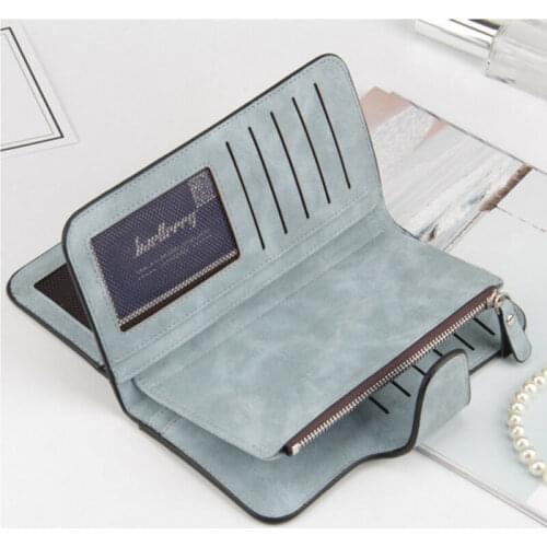 Retro Glamorous Multiple Slots Women Wallets Long Design Lady Fashion Wallets