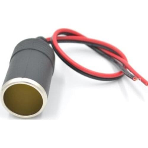 1PC Anchtek Car Cigarette Lighter Plug Connector Adapter Plug Receptacle Charger Brand new and high quality Easy to be installed