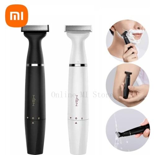 New Xiaomi MSN T3 Multi-purpose Electric Hair Shaver Razor Blade Dry & Wet Body Leg Armpit Hair Eyebrow Styling Trimmer
