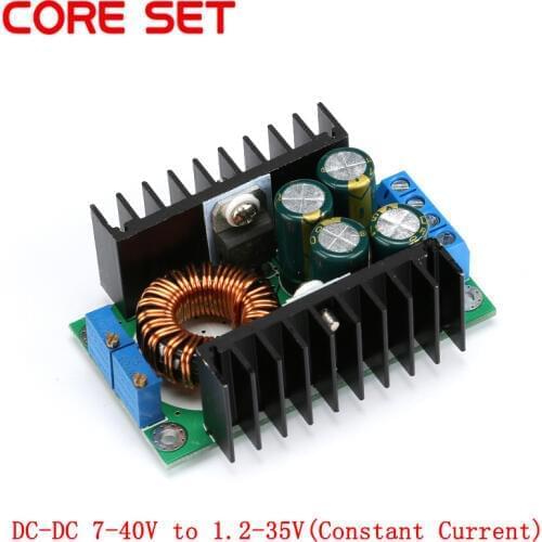 300W 8A DC-DC CC CV Buck Converter Volt Step Down 12V 19V 24V Car Laptop Power Supply Module 7-40V to 1.2-35V with LED Indicator