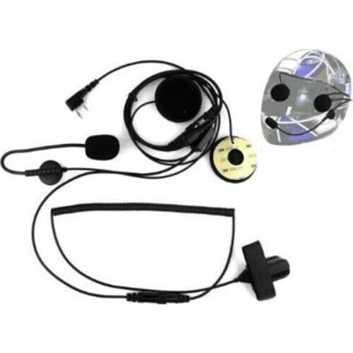 PTT Motorcycle Helmet Headset for baofeng Headset for Two Way Radio Walkie Talkie accessories UV-5R 82 UV-5RA Plus BF-888S