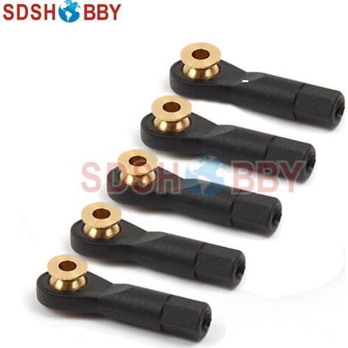 5pcs* Small Type Hexagonal Ball Linkages with Washer D2*L19*D2mm for RC Airplane