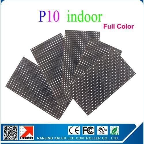 TEEHO P10 Indoor Full Color Led Display Module Video Card for Led Signs for Advertising p10 modulos interiorpixel P10 led