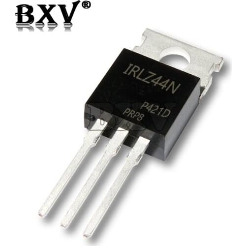 10Pcs IRLZ44N MOSFET N-CH 55V 47A TO-220AB New IC