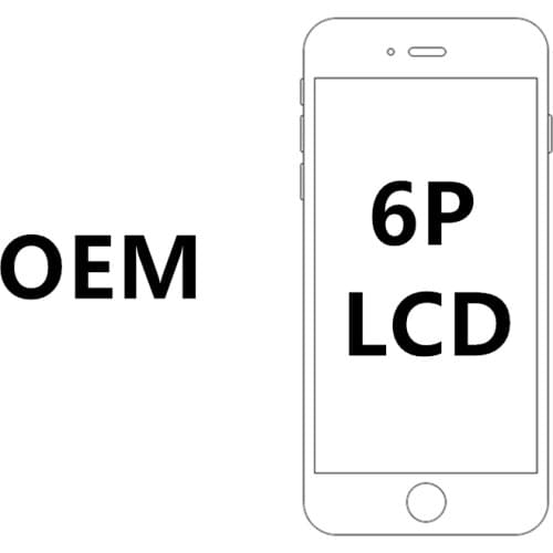 AAA+++ For iPhone 6 Plus LCD OEM Quality Screen Replacement No Dead Pixel Guarantee Display Free Shipping