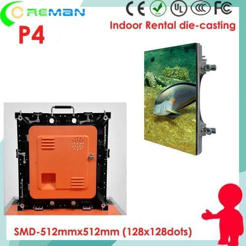 Freeshipping p4 smd 3in1 led video display lightweight , Wholesale price indoor wall mounted full color led monitor publicity