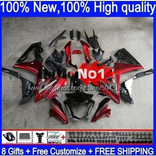 CBR650F For HONDA CBR650 CBR 650 F 109MC.25 wine red new CBR 650F 2011 2012 2013 2014 2015 2016 CBR-650F 11 12 13 14 15 Fairing