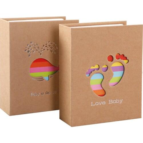 Photo Album Scrapbook Paper Baby Family large 6 inch Interleaf Loose-Leaf Albums Wedding Foto Album Scrapbooking