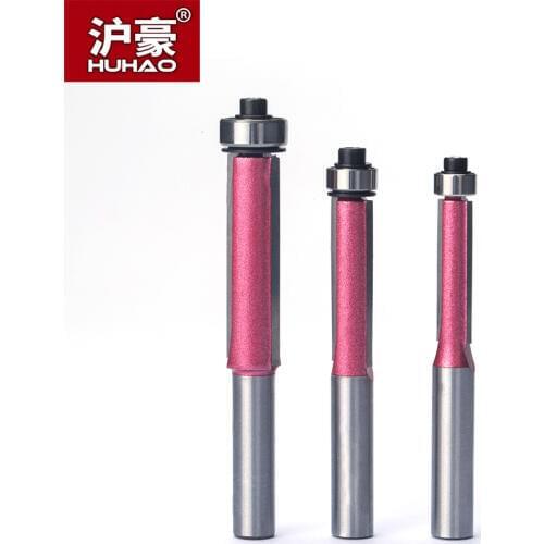 1pc 8mm Shank Woodworking Flush Trim Router Bits For Wood Industrial Grade Trimming Cutters With Bearing Milling Cutter