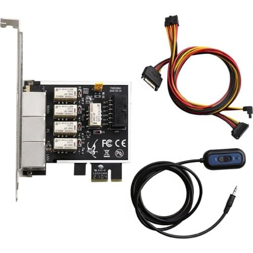 Gigabit Physical Hard Disk Isolation Card Switch Adapter Converter Switch Card Hard Disk Power Network Security Separated Card