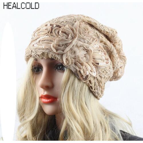 HEALCOLD Women's Hats Turbans