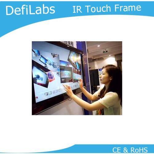 DefiLabs 65 inch IR Touch Screen Panel -10 points / Fast Shipping,No light spots