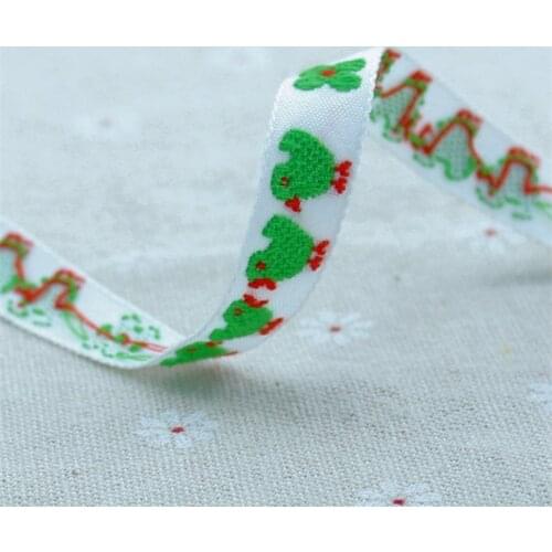 Cusack 2 meter 1.0 cm Cartoon Webbing Lace Trims Ribbon Cotton for Garment DIY Crafts Trimmings 9 Styles