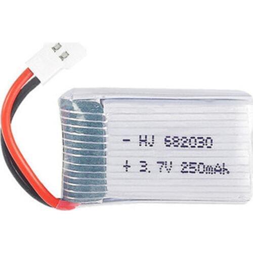 3.7V 250mAh 682030 20c Lipo Battery For Syma X11C X701 U830 FY310 Remote Control Aircraft aircraft parts 3.7v Li-po batteries