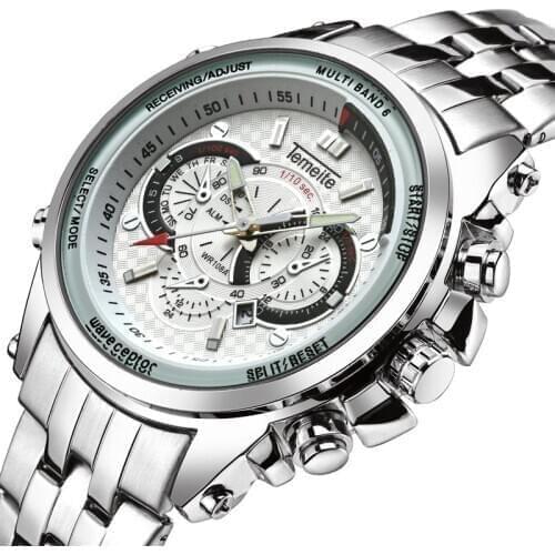 TEMEITE 2019 Luxury Brand Watches Men Complete Calendar Fashion Sport Mens Watch Waterproof Quartz Wristwatch Relogio Masculino