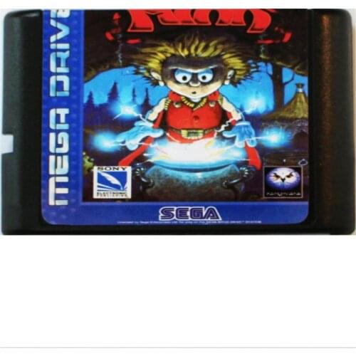 Misadventure Of Flink 16 bit MD Game Card For Sega Mega Drive For SEGA Genesis