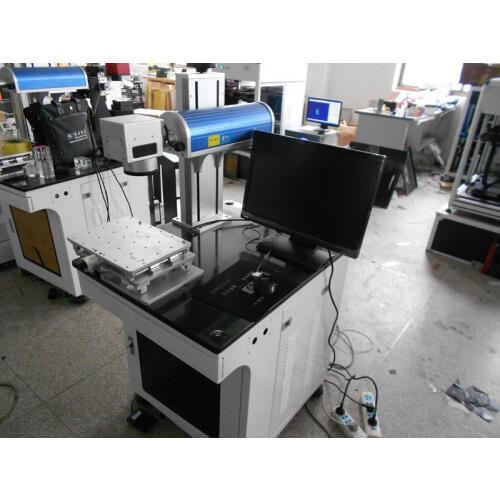 20W Fiber Laser Engraver Maker Printer Metal Engraving Marking with Rotary