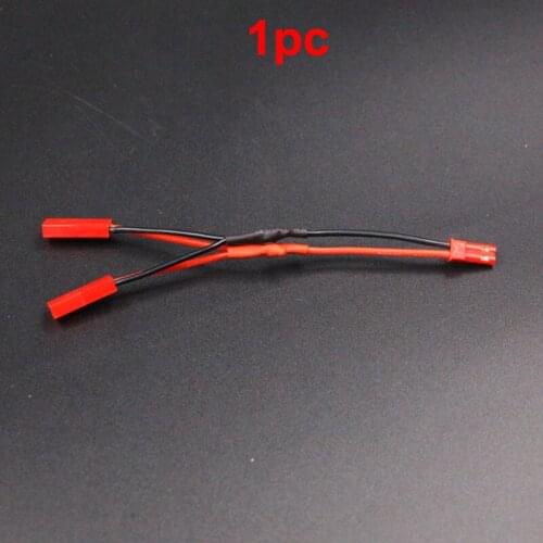 1pc JST Splitter 1 Female to 2 Male Plug Connector Battery Charge/ESC Parallel Adapter Wire fr WLtoys A949 A959 A969 A979 RC Car
