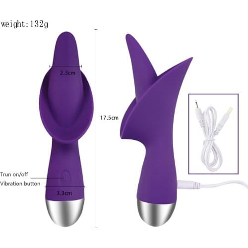 Adult Products Charging G-Spot Vibrator Magic Tongue Vibrator Female Masturbation Massager