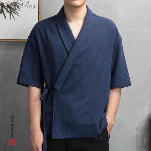 Traditional chinese shirt traditional chinese clothing for men 2019 chinese men shirt chinese traditional men clothing Q688