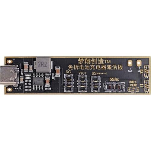 C-001 Smart Charger Battery Activation Board For iPhone 5S-12 Pro Max Charging Support 1A 2A 3A Fast Charge No Need Disassemble