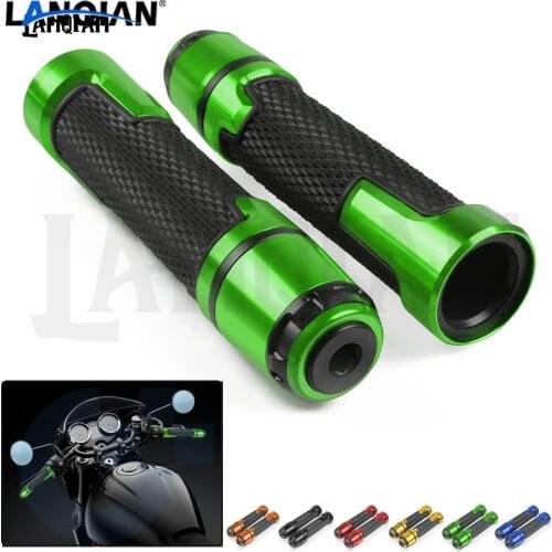 7/8" 22mm Motorcycle Handlebar Girps Universal For Kawasaki ER-6N Versys 650 Versys 1000 Versys-X Z300 Z650 Z750 Z800 Z900 Z1000