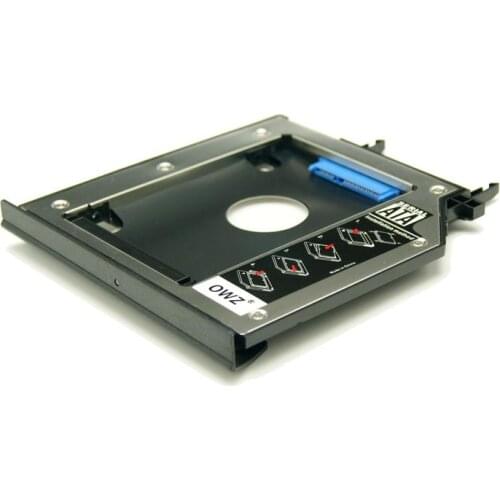 WZSM New 9.5mm 2nd SATA HDD SSD Hard Disk Drive Caddy for Lenovo IdeaPad Y500 Y500N Y510P With screw