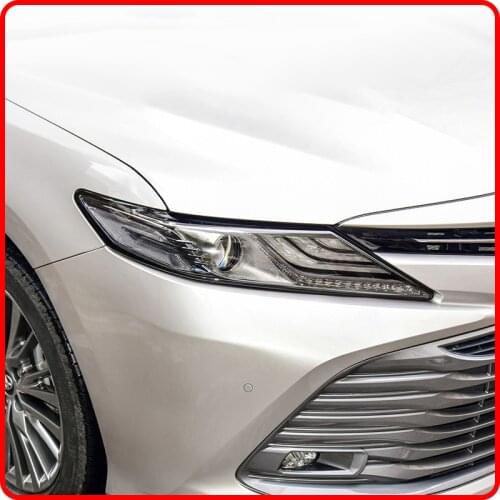 Car Headlight Protective Film Tpu Blackened Anti-scratch Sticker For Camry 2018 2019 2020 2021 Car Accessories