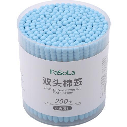 200pcs/box Eyelash Extension Mini Individual Applicators Home Mascara Brush Cotton Soft Swab Disposable Makeup Cotton Swabs