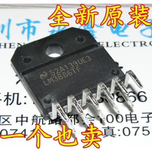 5/PC NEW Brand New & Original Lm3886 Lm3886t Lm3886tf Power Amplifier Chip Direct Plug Zip11