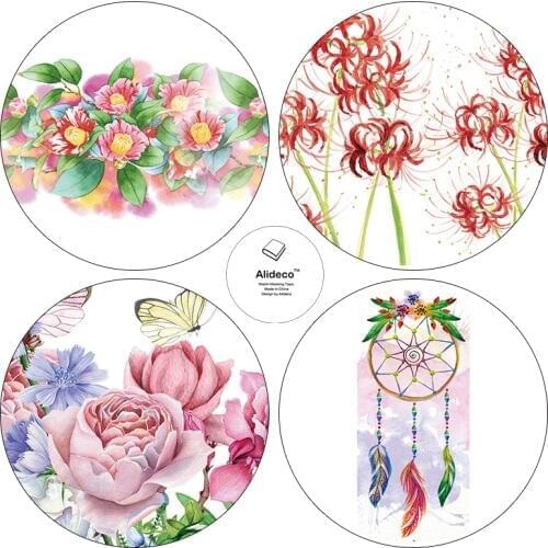 Alideco Washi Masking Tapes Dream catcher Flower butterflies Adhesive Tapes Scrapbooking Stickers 3 cm*10m