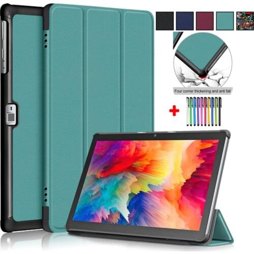 Tablet For Vankyo Matrixpad S30 Case 10.1 inch Tri Folding Funda For Vankyo Matrixpad S20 Cover Magnetic PU Leather PC Coque